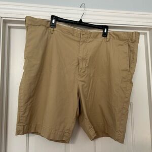 Ralph Lauren Men's Khaki Flat Front Shorts